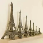 Bronze Paris Eiffel Tower Metal Crafts Home Decoration Accessories Figurine Statue Model Souvenir Home Interior Design 2025 New - Image 2